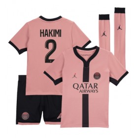 Paris Saint-Germain Achraf Hakimi #2 3rd Trikot 2024-25 Kurzarm (+ kurze hosen)